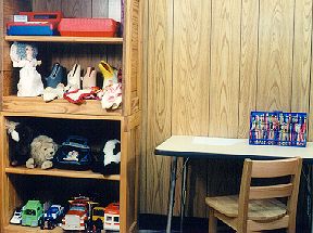 Communication via toys and drawings